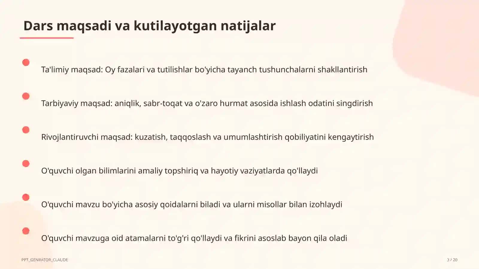 Oy fazalari va tutilishlar (9-sinf) 3