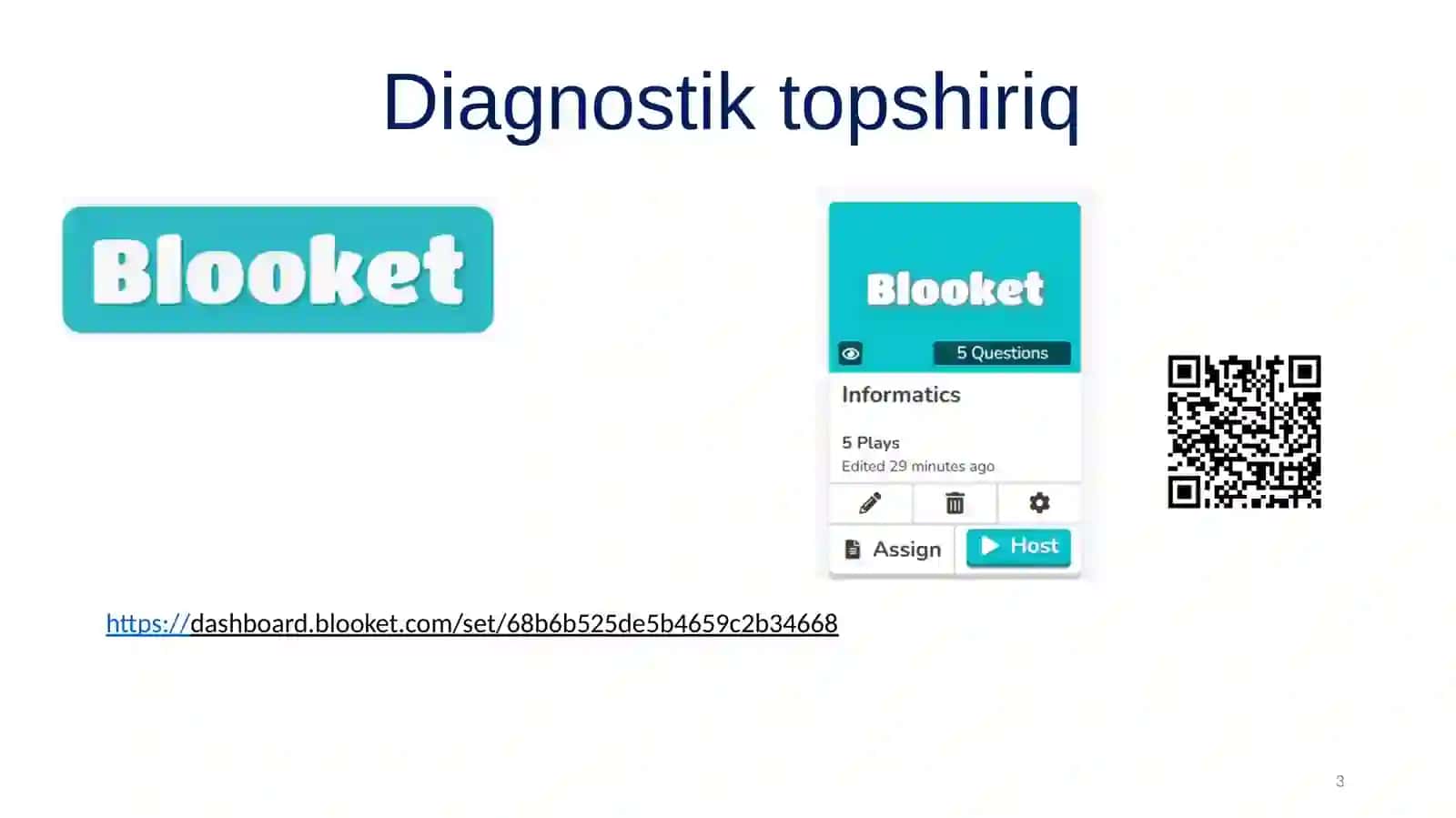 Zamonaviy dars, dars maqsadlari, dars turlari, darsni samarali tashkil etishda SMART mezonlari, darsning texnologik xaritasini ishlab chiqish yuzasidan BKM ni rivojlantirish 3