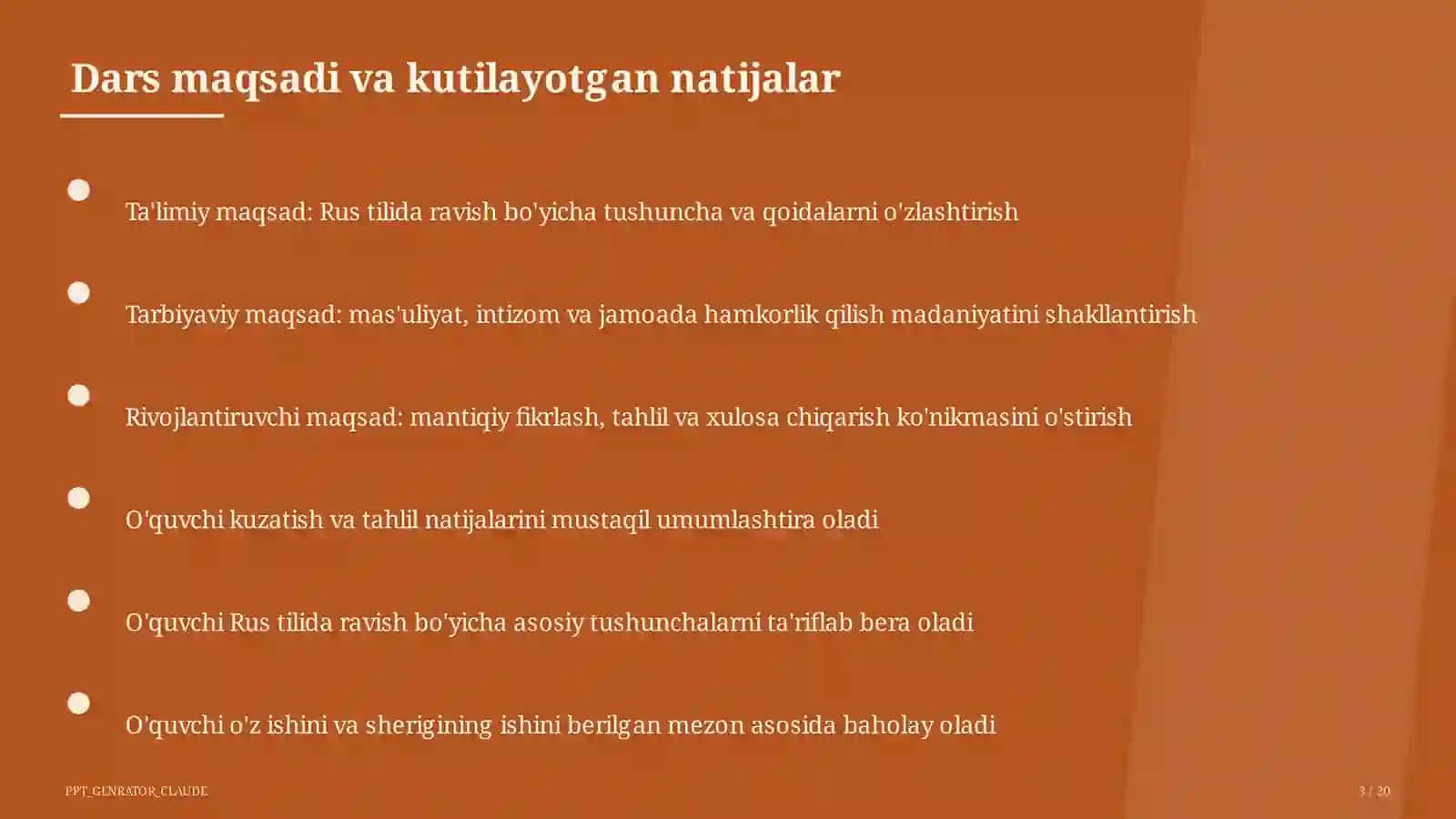 Rus tilida ravish (7-sinf) 3
