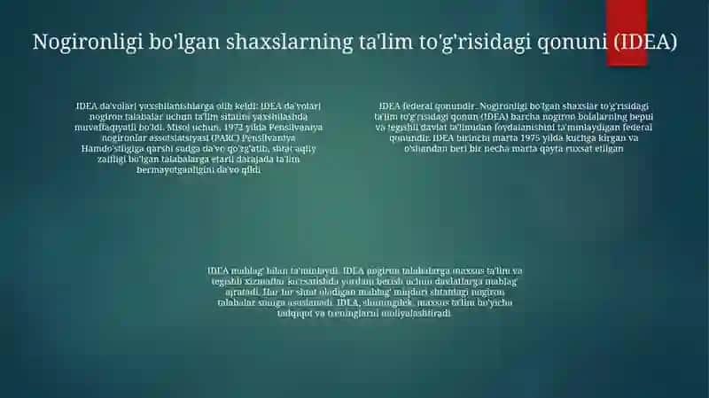 Imkoniyati Cheklangan Bolalarni Ta'Limga Jalb Etishning Huquqiy Asoslari 3