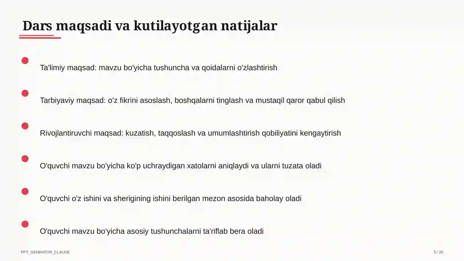Mustaqil O'zbekistonning davlat ramzlari va Konstitutsiyasi (11-sinf) 3