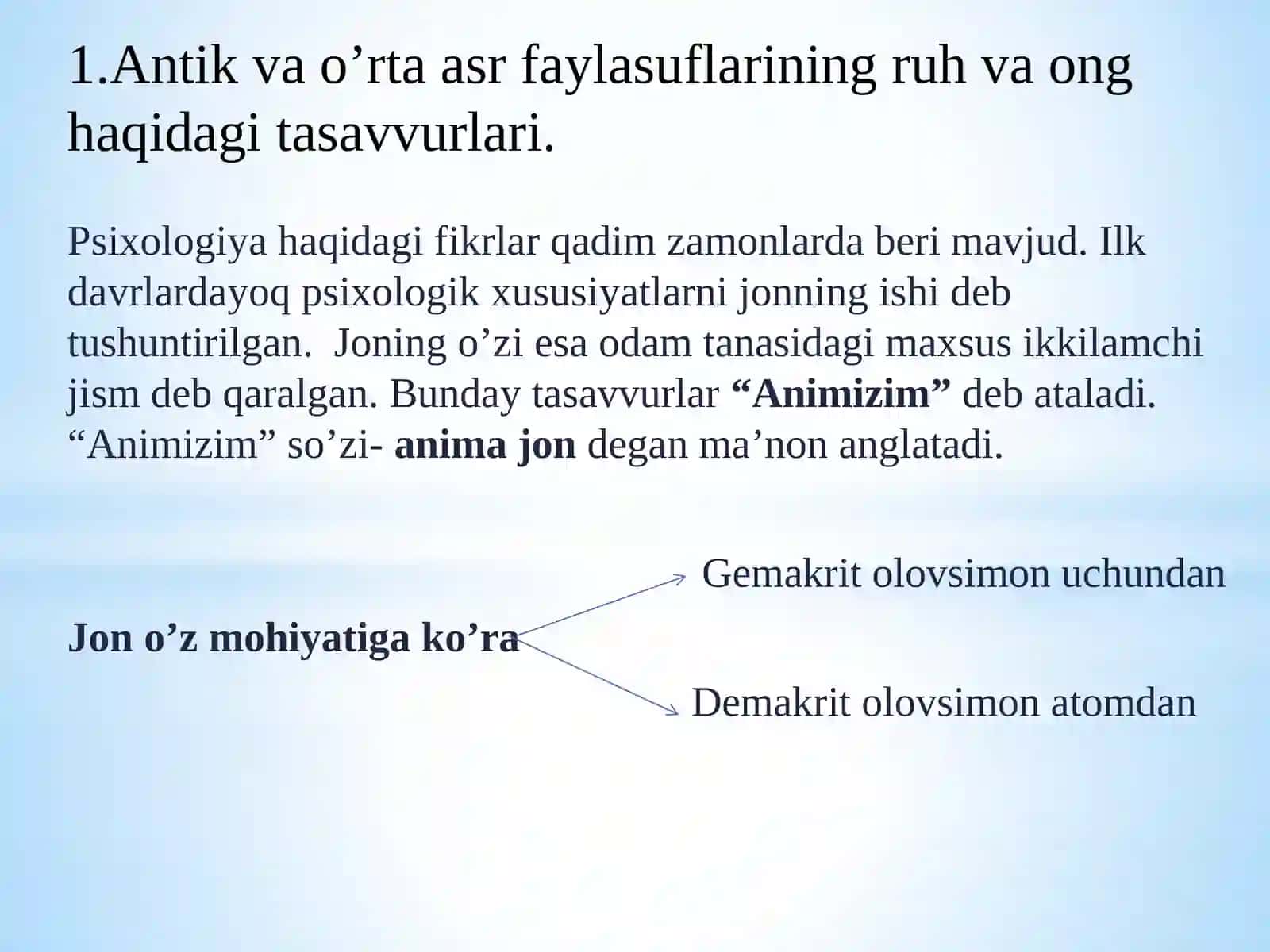 Xulq-atvorning psixofizologik asosi 3