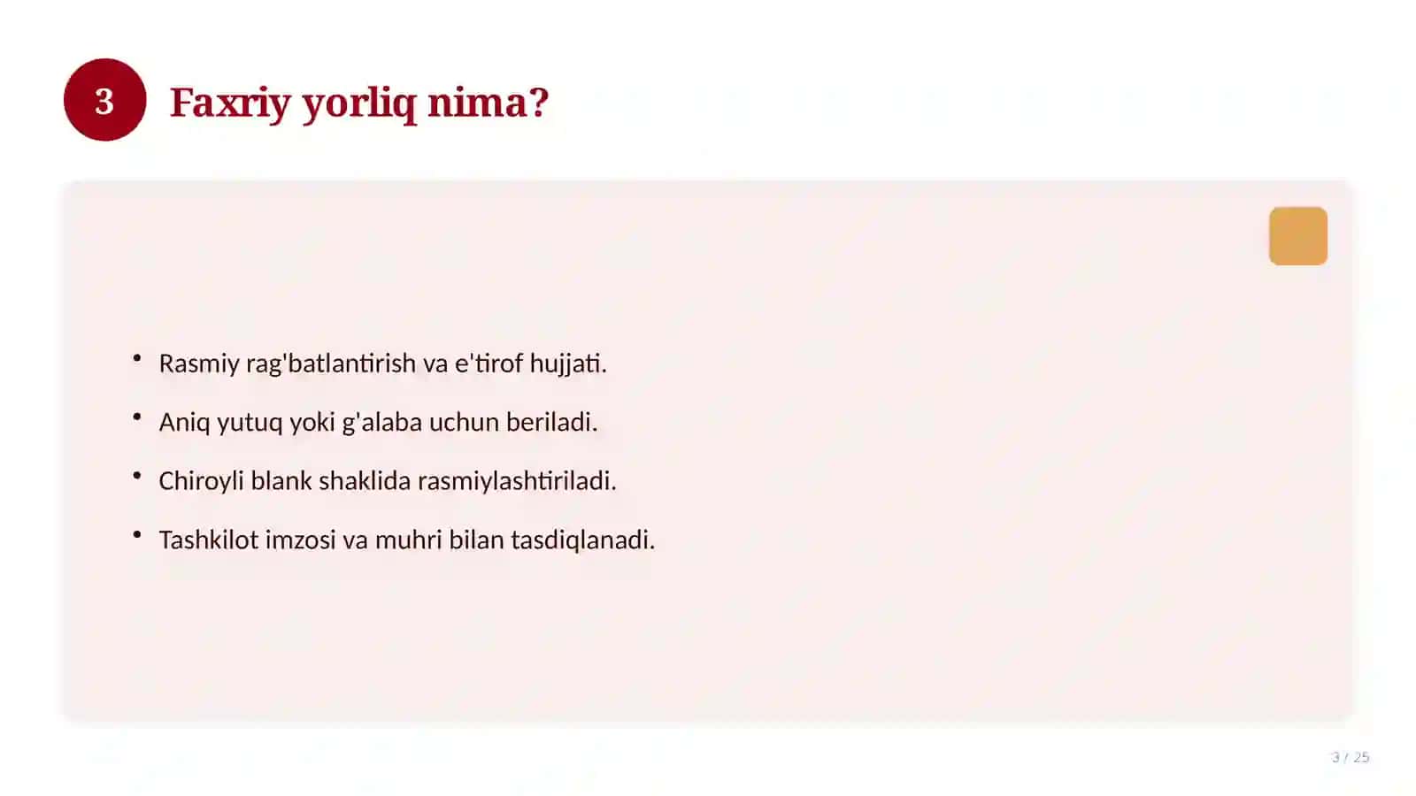 Faxriy Yorliq Maktab O'quvchilari Uchun 3