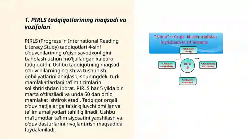 PIRLS tadqiqotlari haqida umumiy ma’lumot 3