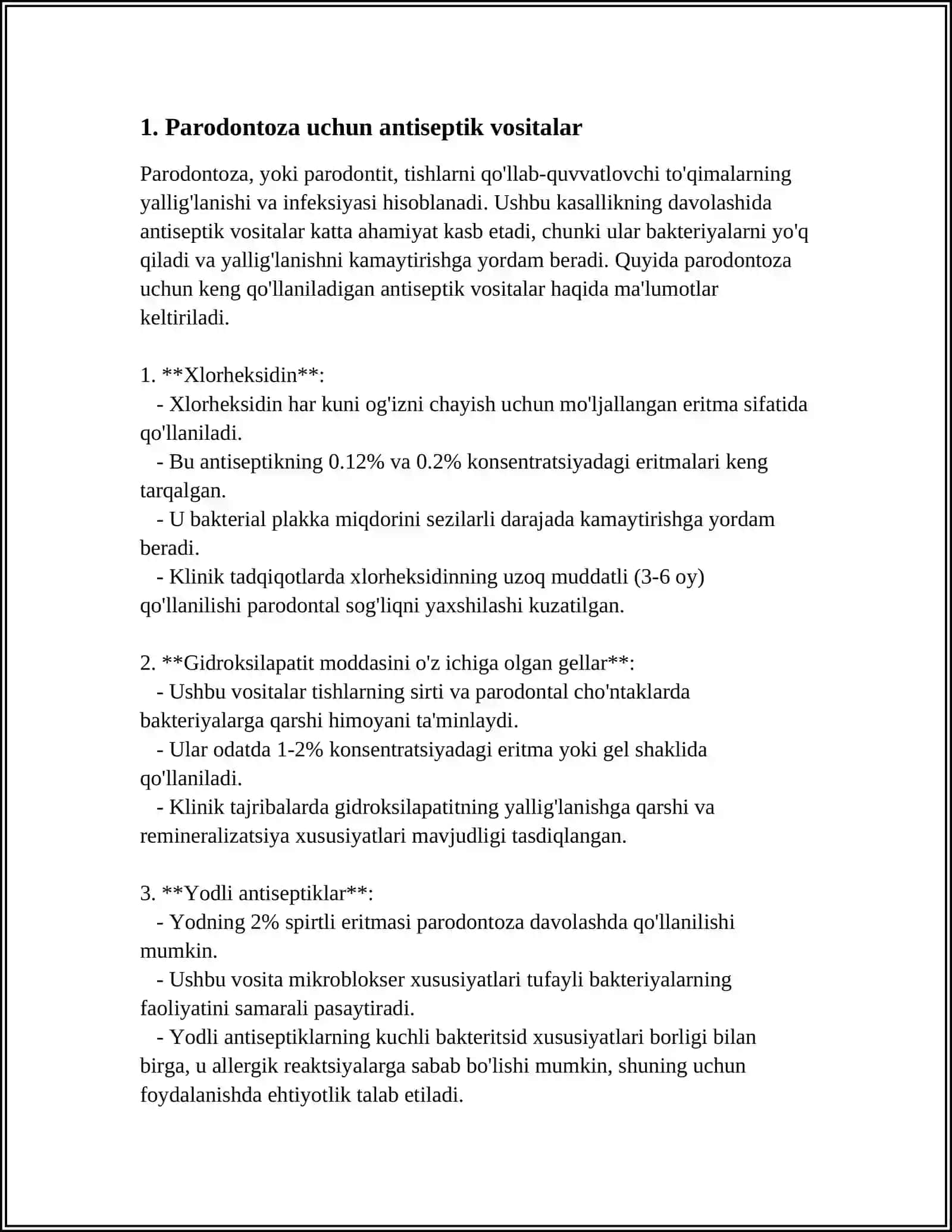 Xlorheksidin 3