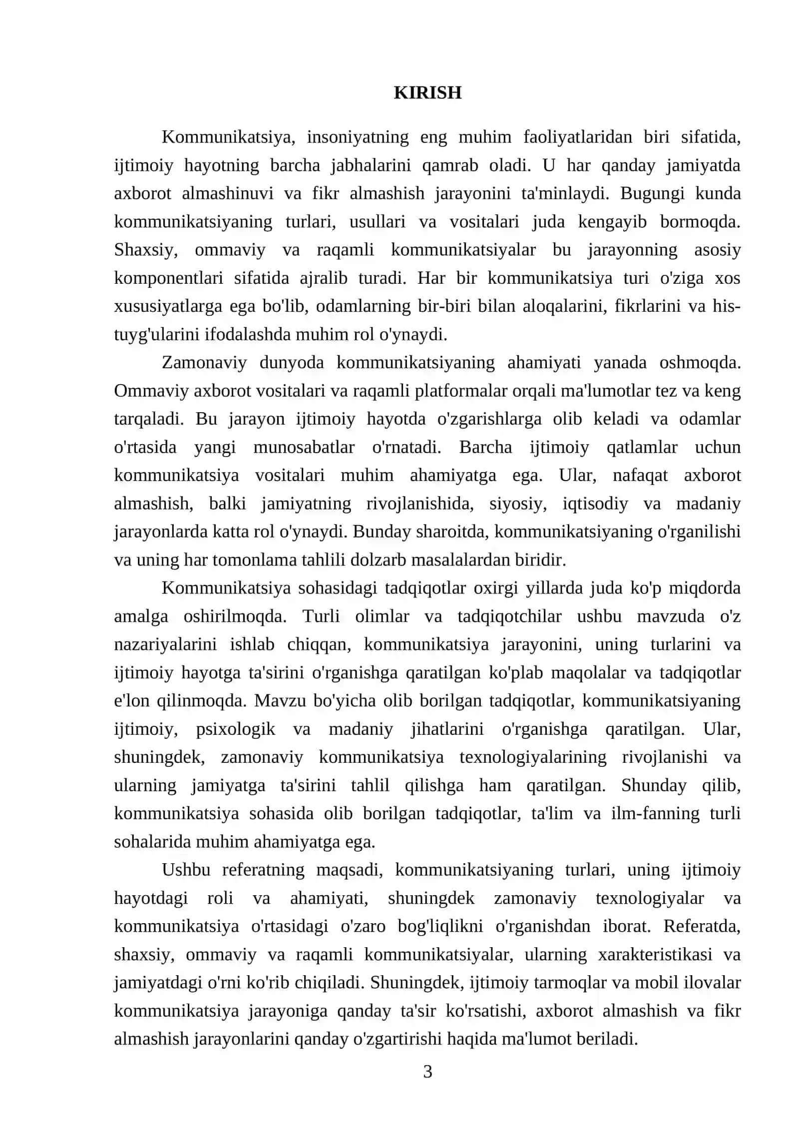 Nodirning Dinshunoslik Fanidan Tayyorlagan Referati 3
