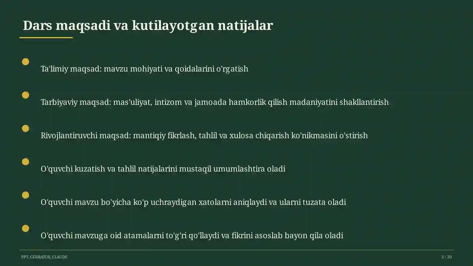 Rus tilida fe'l zamonlari: hozirgi zamon (4-sinf) 3