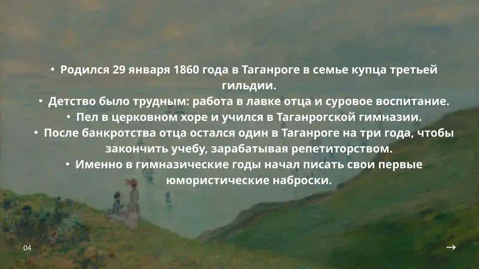 Антон Павлович Чехов (1860–1904) 3