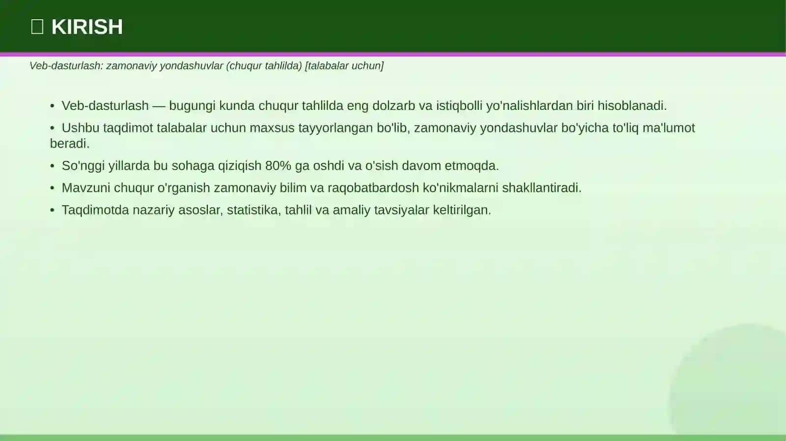 Professional Taqdimot 2026 3