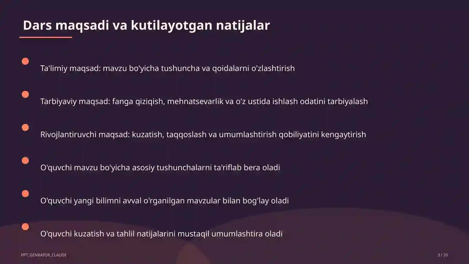 O'zbekiston aholisi va demografik jarayonlar (9-sinf) 3