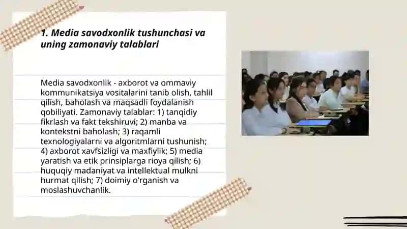 Media savodxonlik va muloqot madaniyati rivoji hamda jamiyatdagi ahamiyati 3
