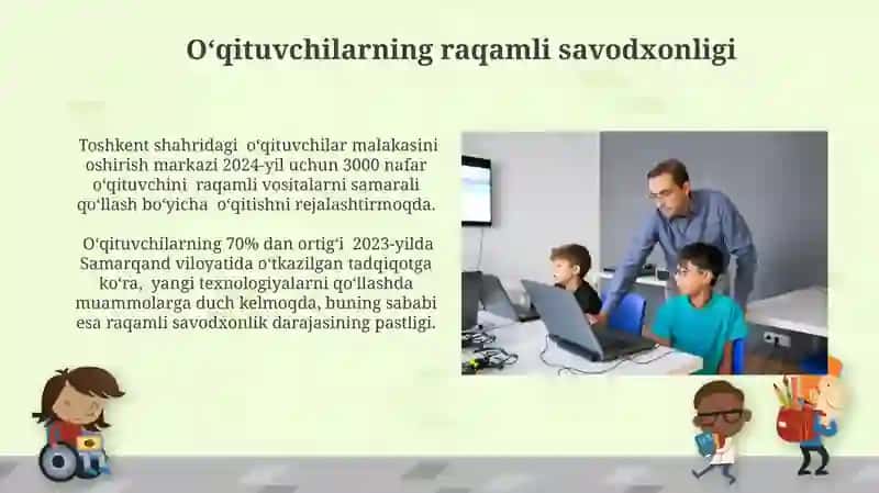 O‘qituvchilarning raqamli savodxonligi 3