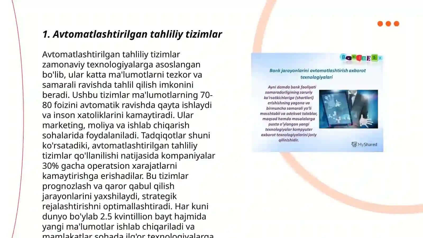 Ekonomikada avtomatlashtirilgan informaciya sistemaları 3