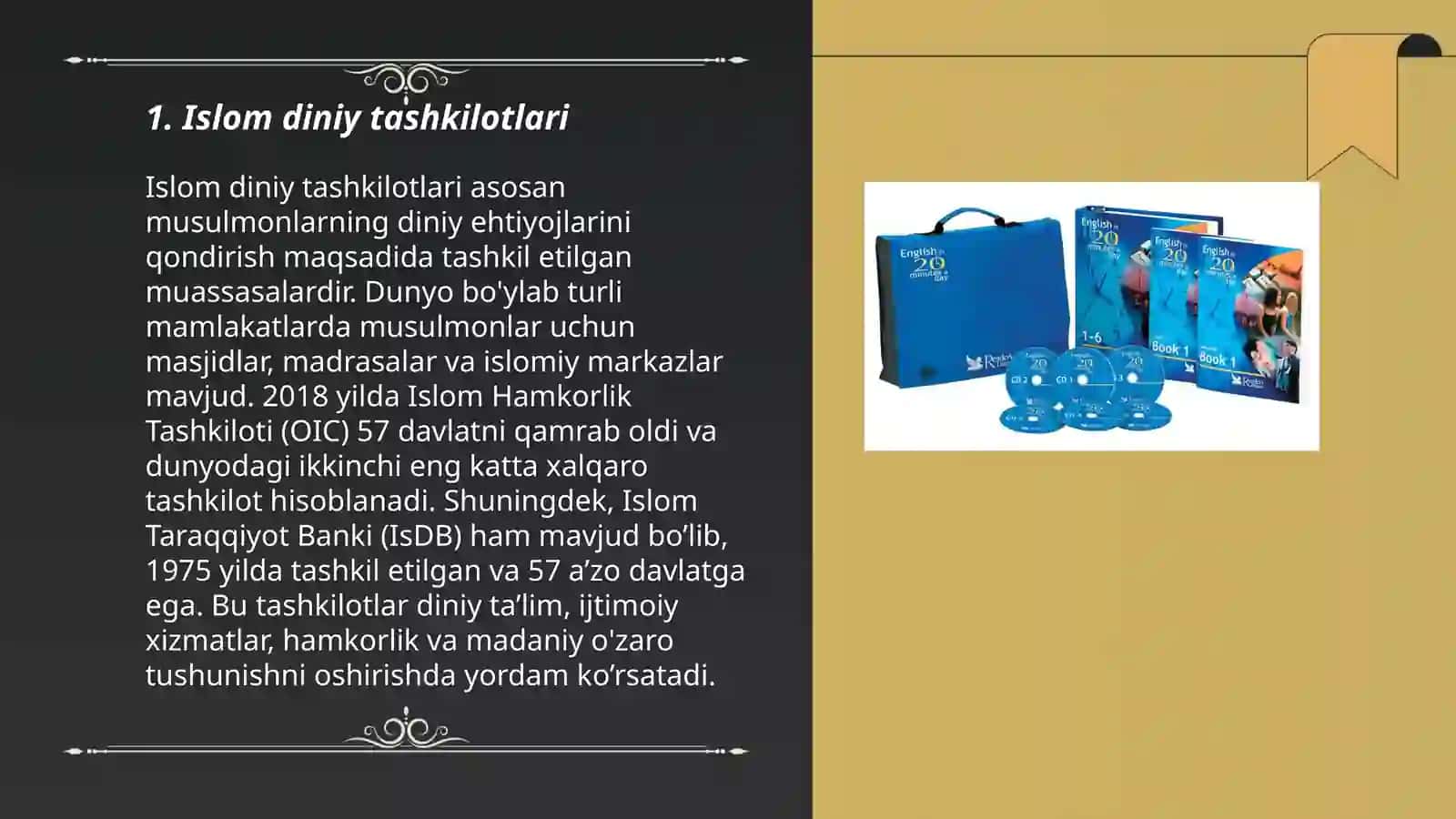 Islom diniy tashkilotlari 3