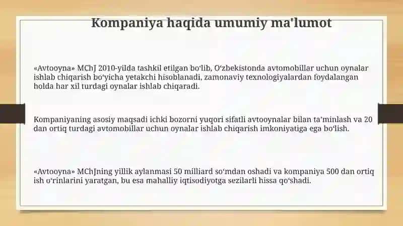 "avtooyna"mchjtasifi 3