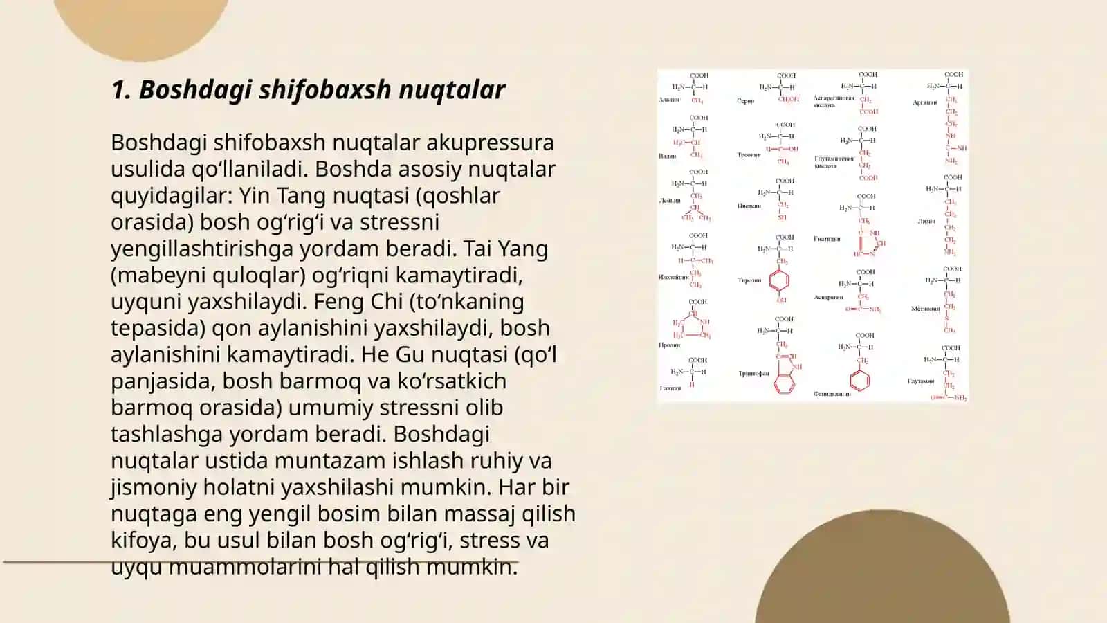 Xalq tabobatida tanadagi shifobaxsh nuqtalar yordamida davolash usullari 3
