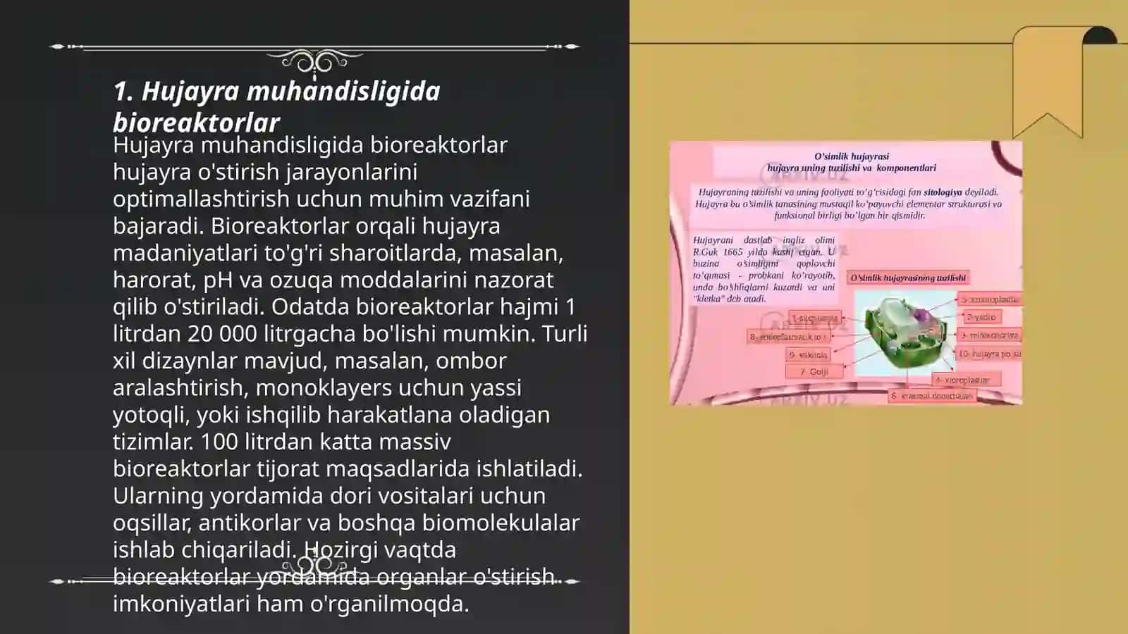 Hujayra muhandisligidagi texnologik jarayonlar 3
