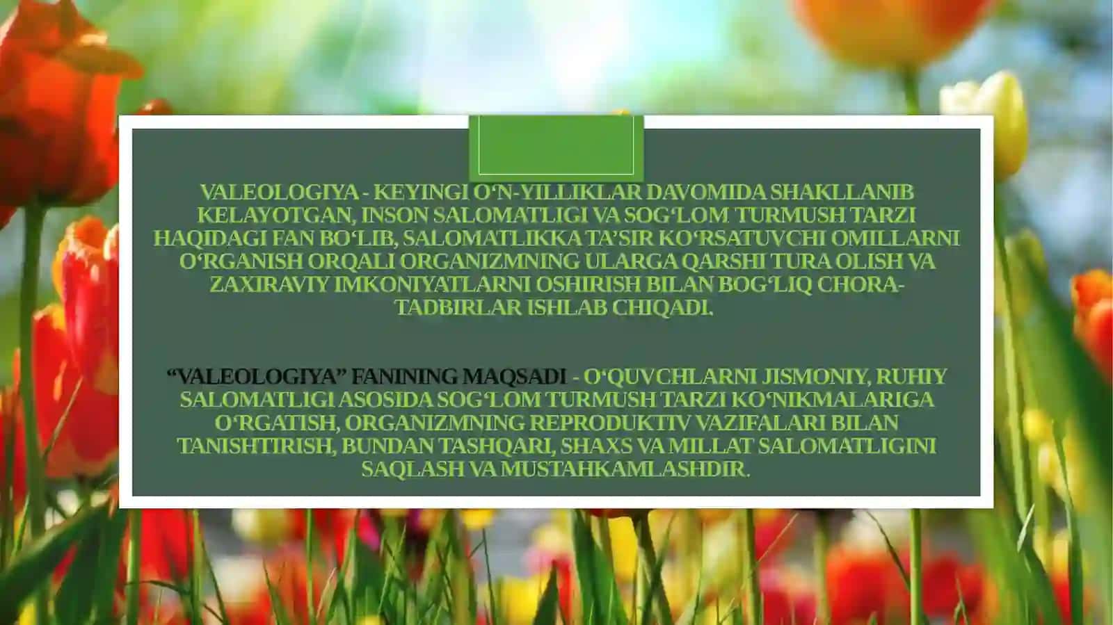 Valeologiya fanining tarixi va rivojlanish bosqichlari 3