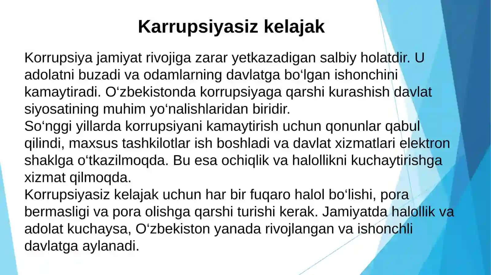 Korrupsiyaning mohiyati, oqibatlari va unga qarshi kurash mexanizmlari 3