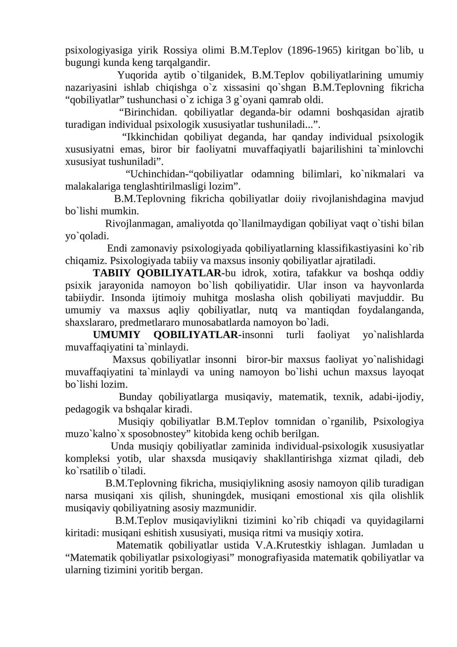 Qobiliyat PEDAGOGIK qOBILIYaT HAqIDA TUShUNChA 3