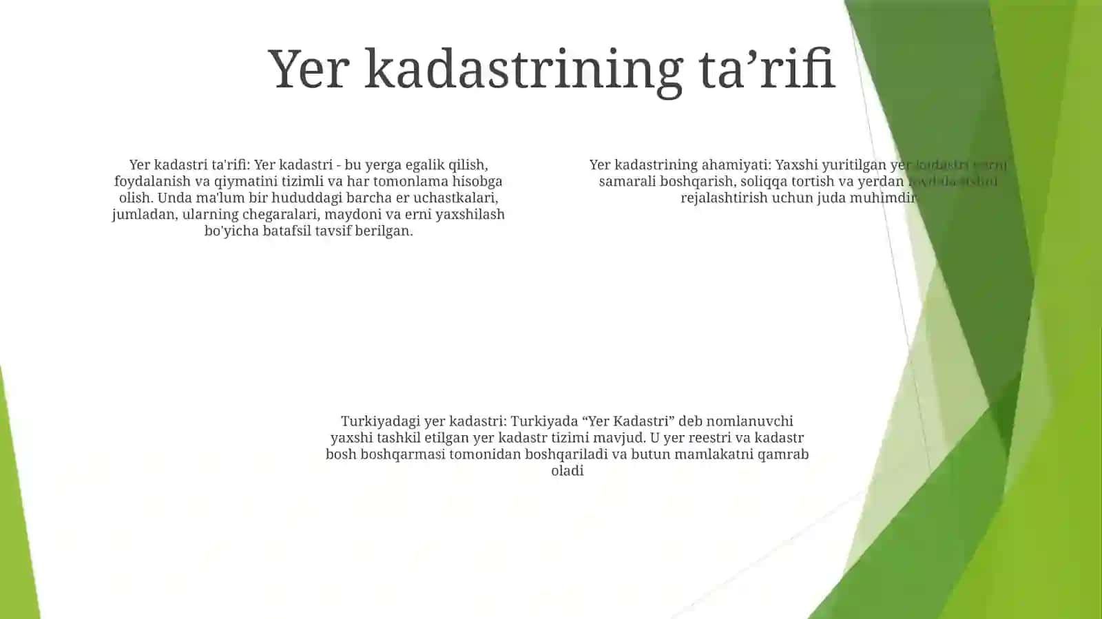 Kadastrning tarixiy rivojlanishi 3