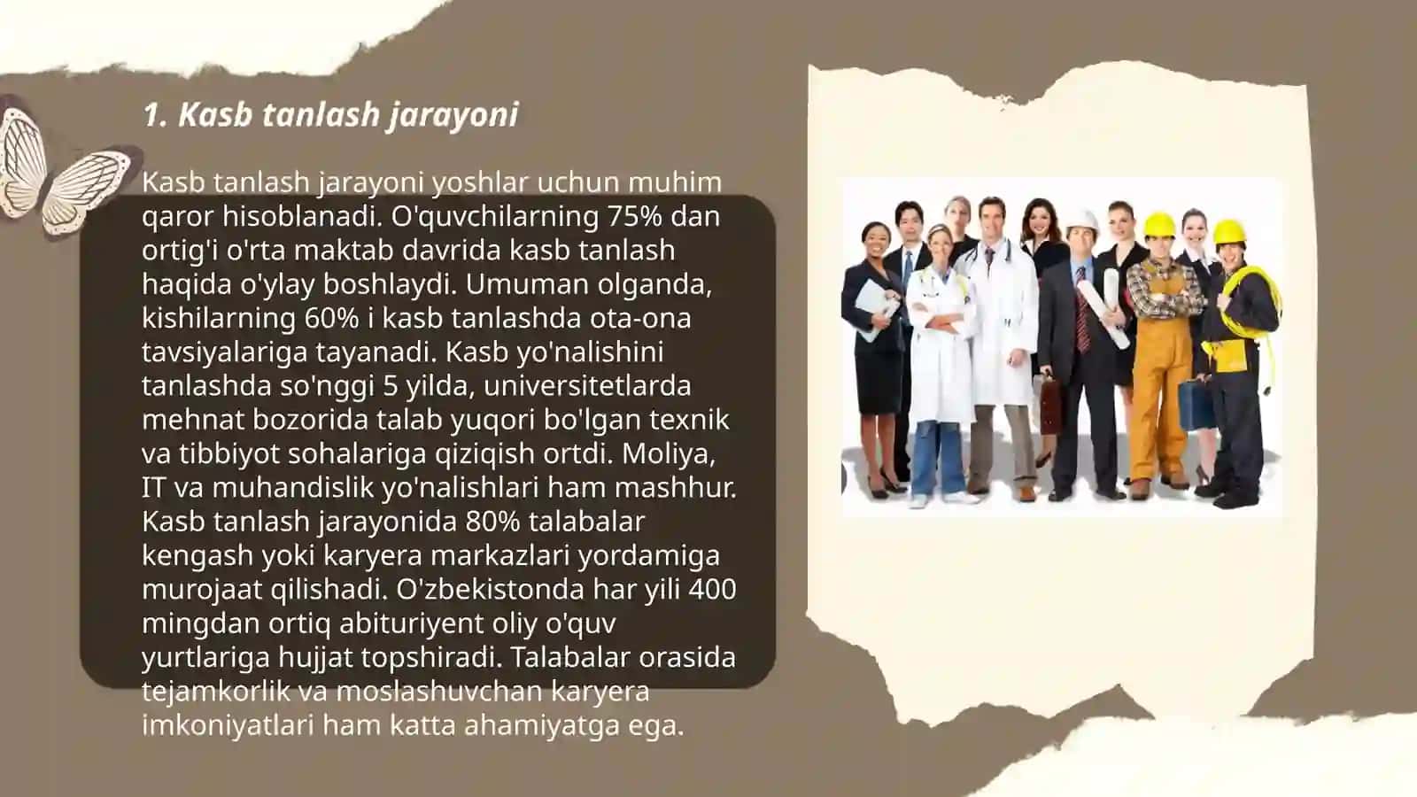 Kasb tanlashga yòllash texnologiyasi 3