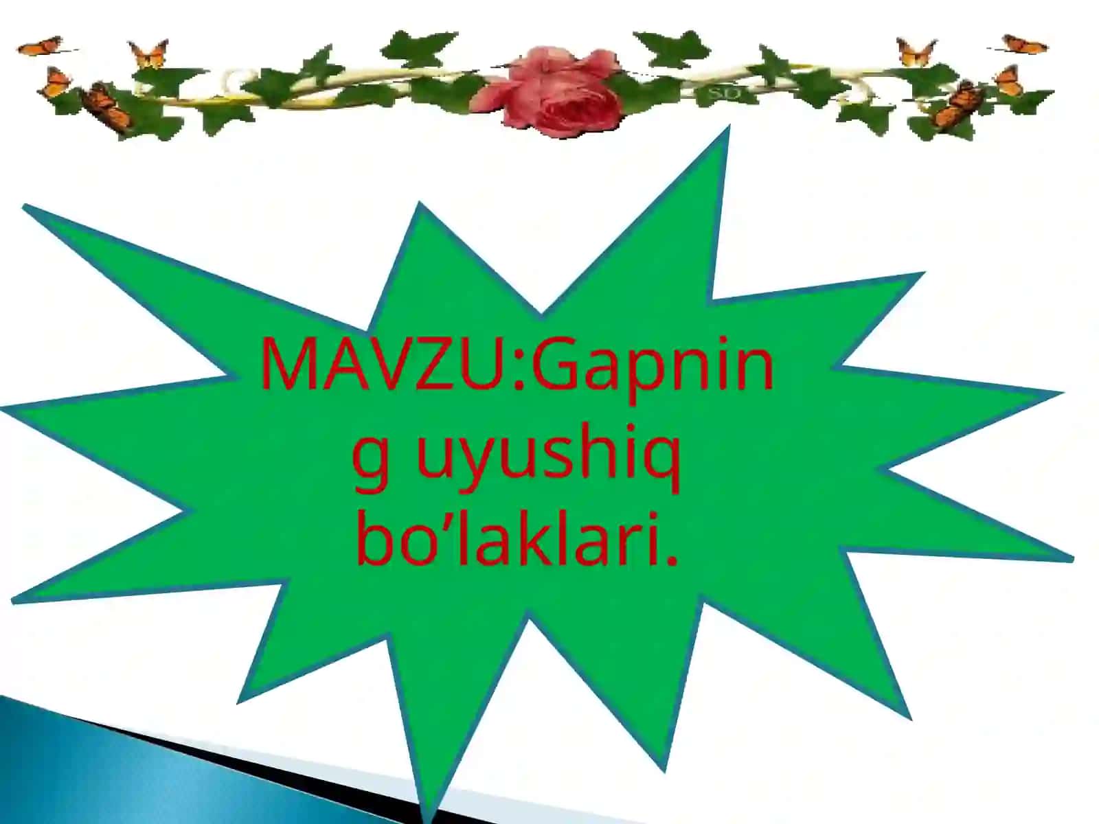 Gapning uyushiq bo’laklari 3