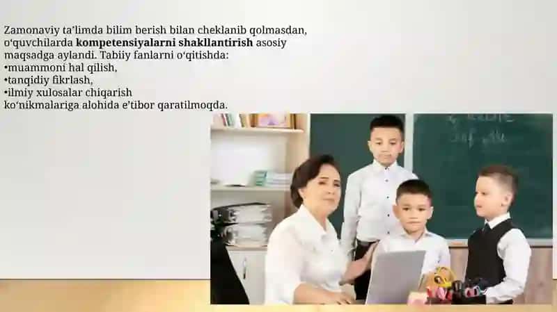 Uzluksiz ta'limda tabiiy fanlarni o'qitish tendensiyalari 3