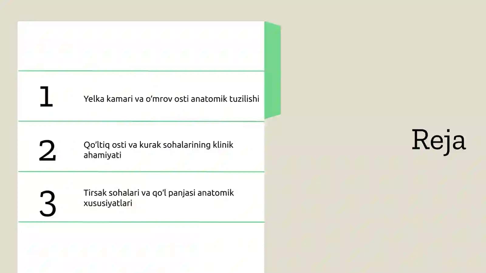Yelka kamari va o’mrov osti anatomik tuzilishi 3