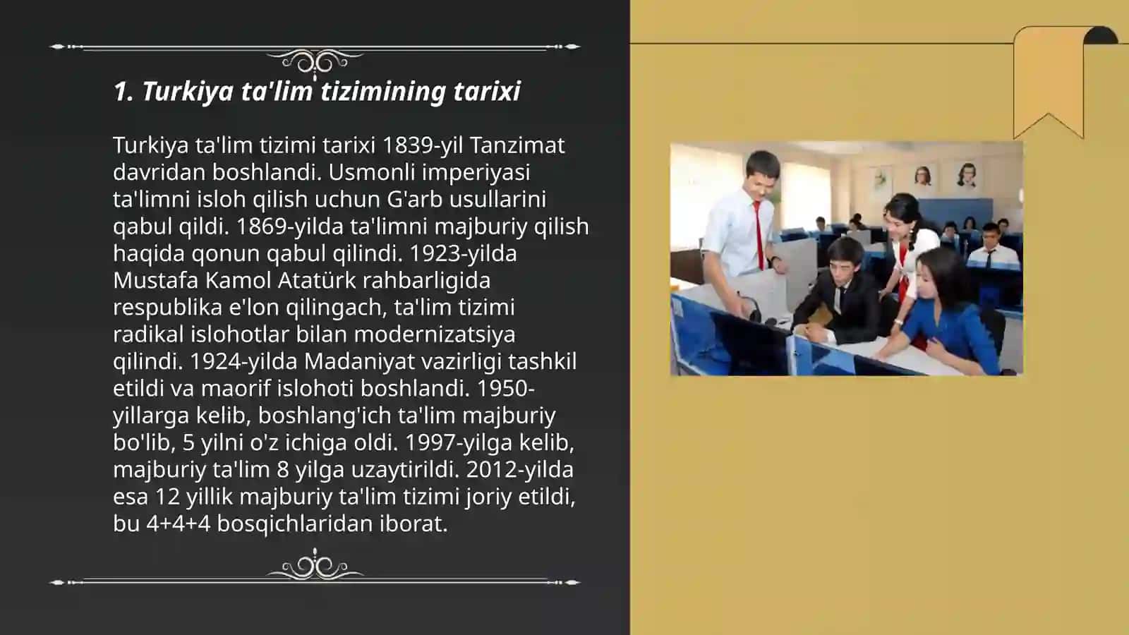 Turkiya ta'lim tizimi 3