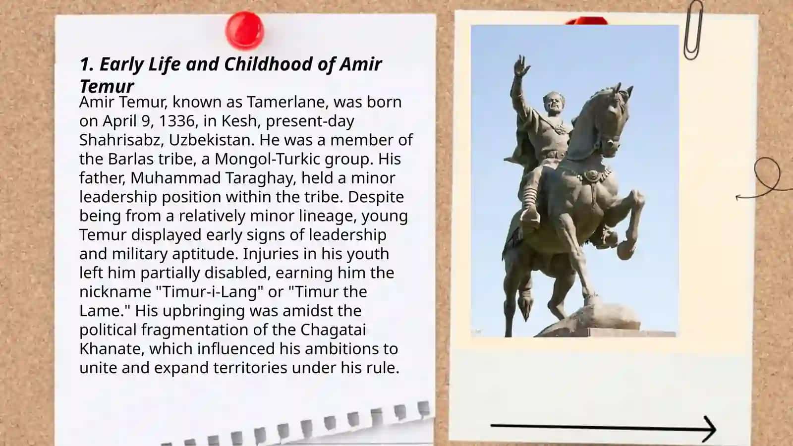 Amir Temurning hayoti 3