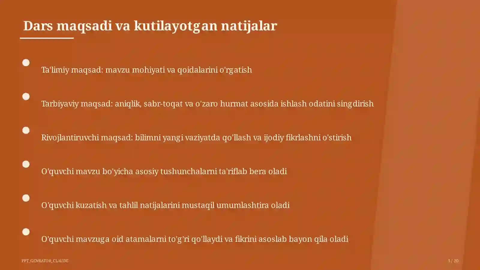 Gapning ikkinchi darajali bo'laklari (8-sinf) 3