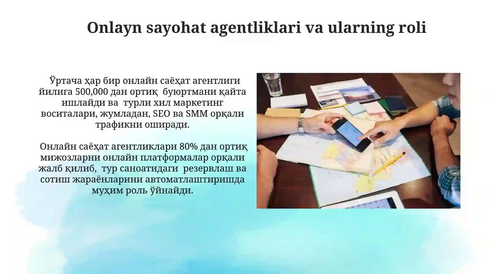 Elektron marketingni turizm sohasidagi roli 3