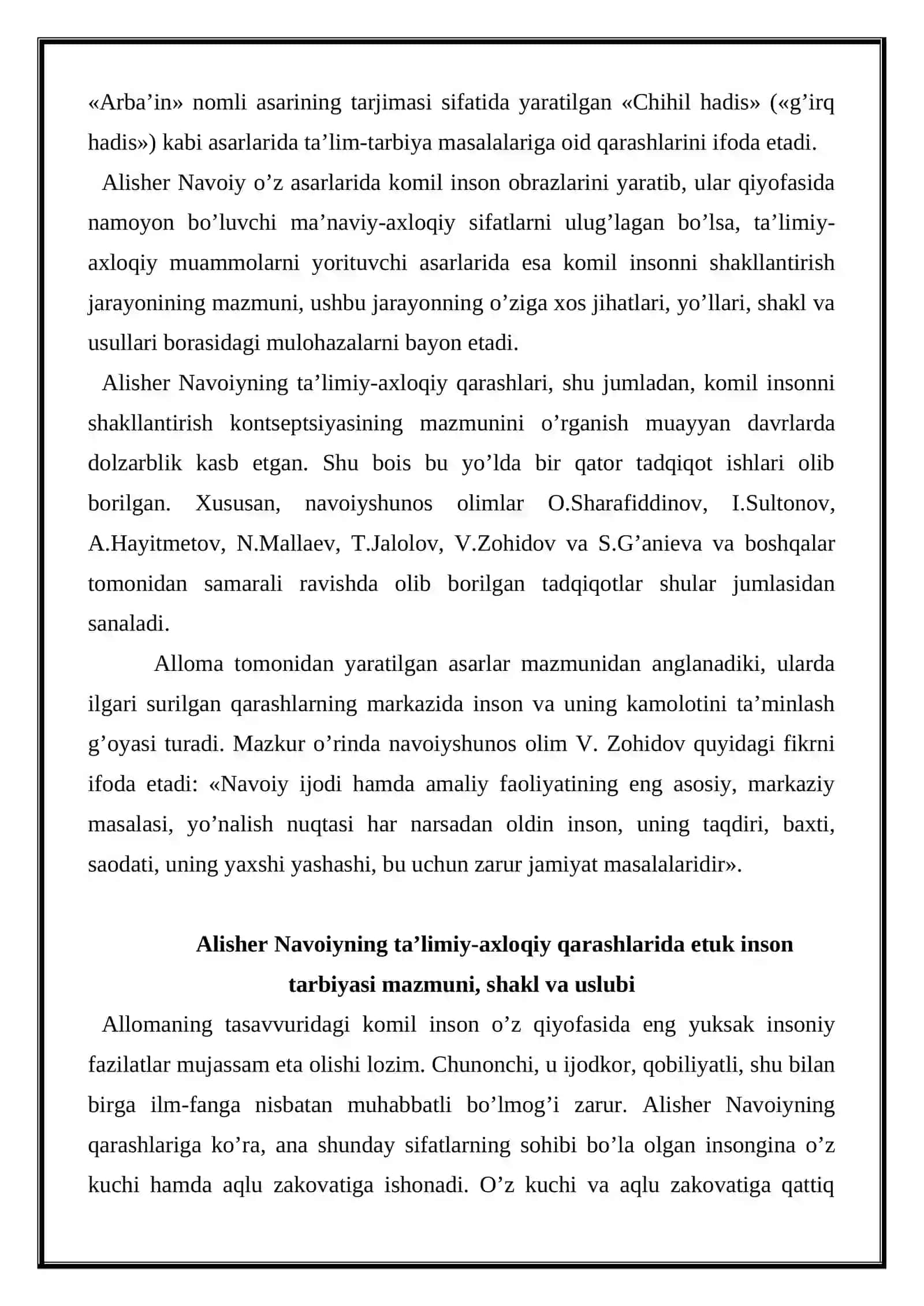 Alisher Navoiy pedagogik qarashlari 3