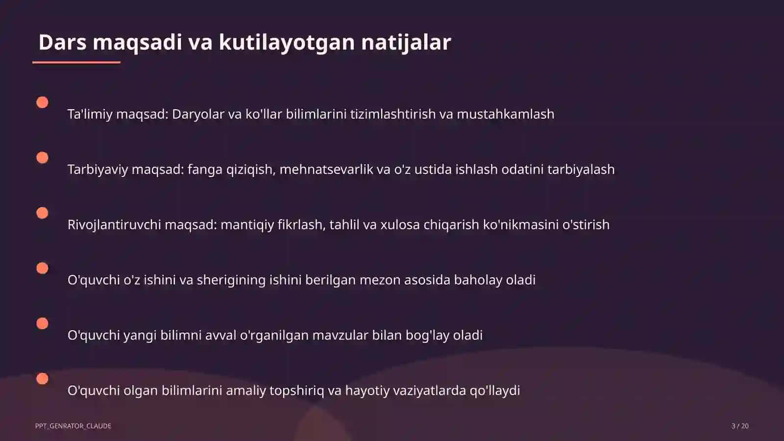 Daryolar va ko'llar (6-sinf) 3
