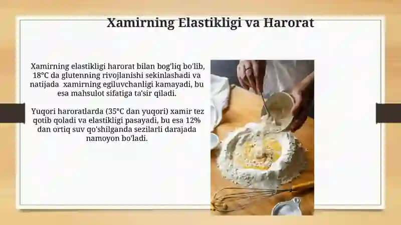Makaron xamirini qorishda yuqori harorat rejimining mohiyati 3