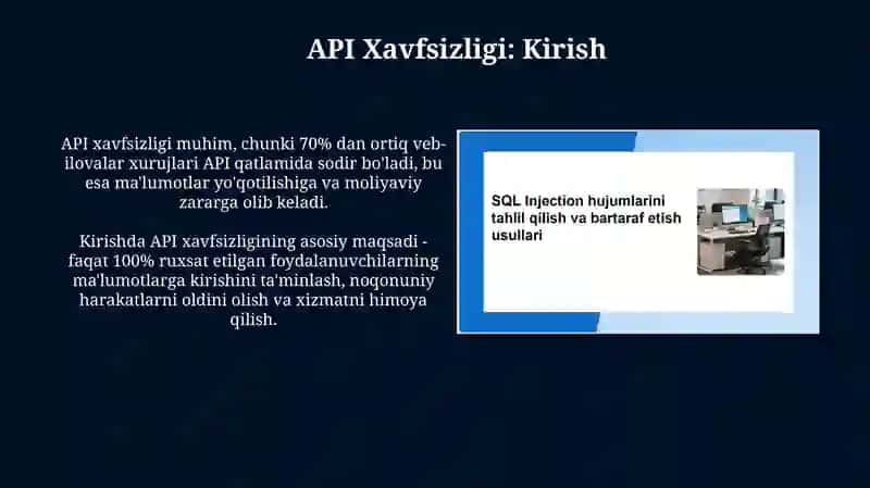 API xavfsizligi: tokenlar, rate limiting va HMAC 3