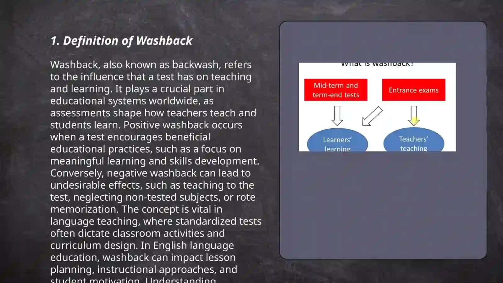 Washback in language testing 3