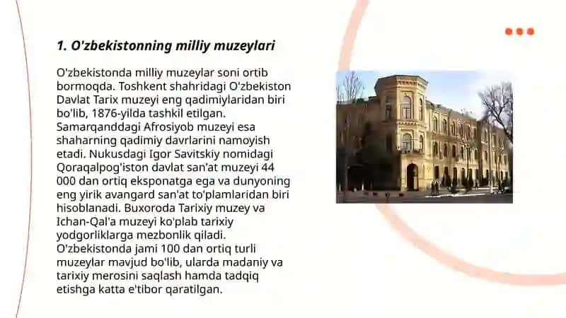 O'zbekiston muzeylari 3