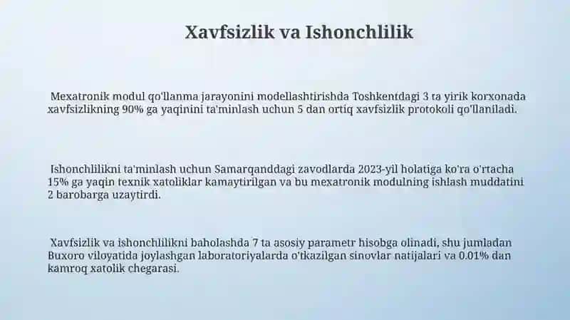 Mexatron Modul Dasturlash Jarayonini Modellashtirish 3