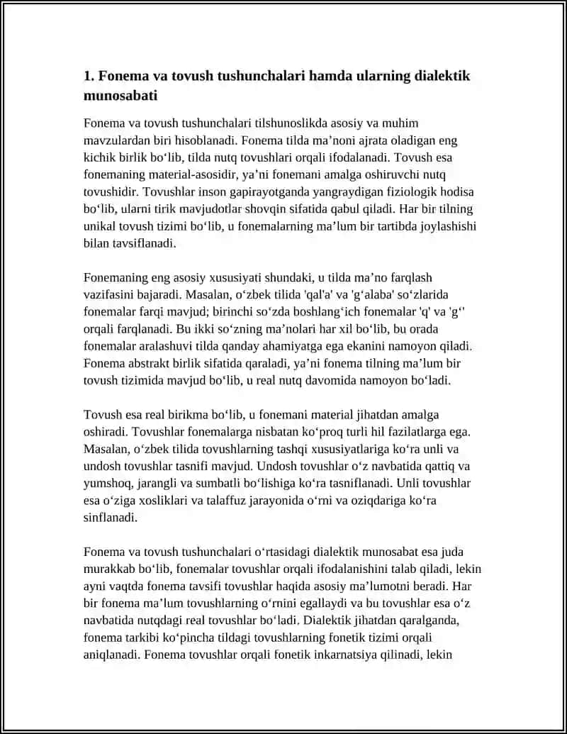 FONEMA VA TOVUSHNING DIALEKTIK MUNOSABATI 3