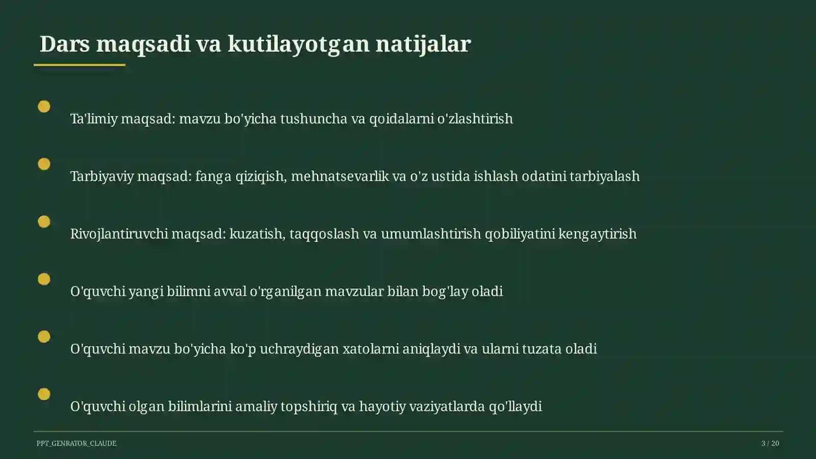 Son turkumi: sanoq va tartib sonlar (6-sinf) 3
