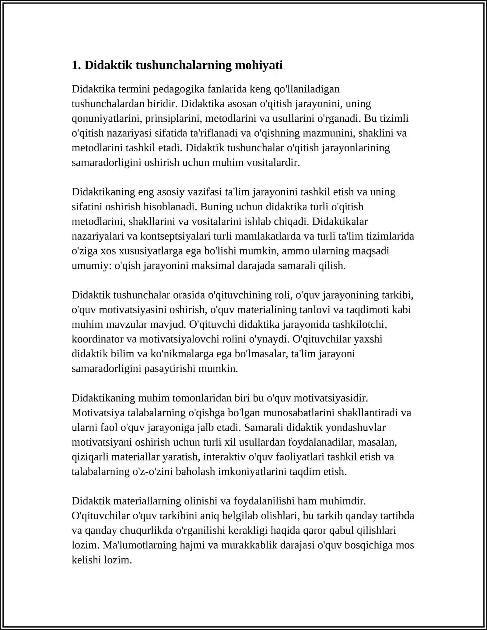 ASOSIY DIDAKTIK TUSHUNCHALAR VA JISMONIY TARBIYA DARSLARIDA ULARNING AHAMIYATI 3