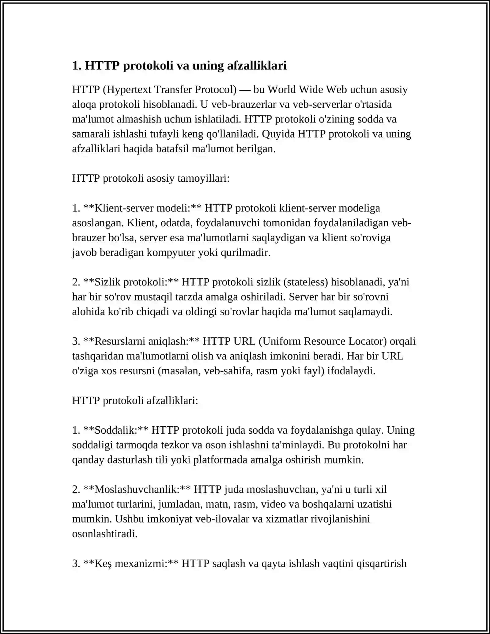 AMALIY POG'ONA PRATAKOLLARI.HTTP.SNMP.BITTORRENT 3