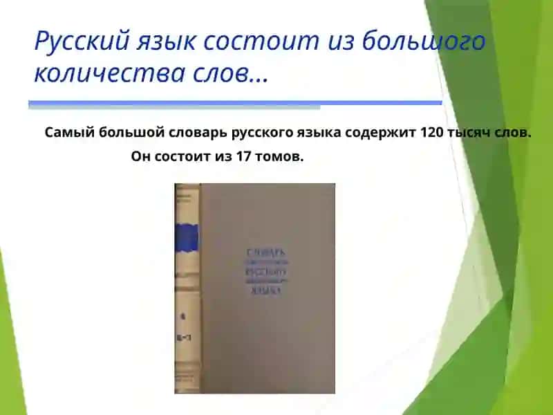 Словарное богатство русского языка 3