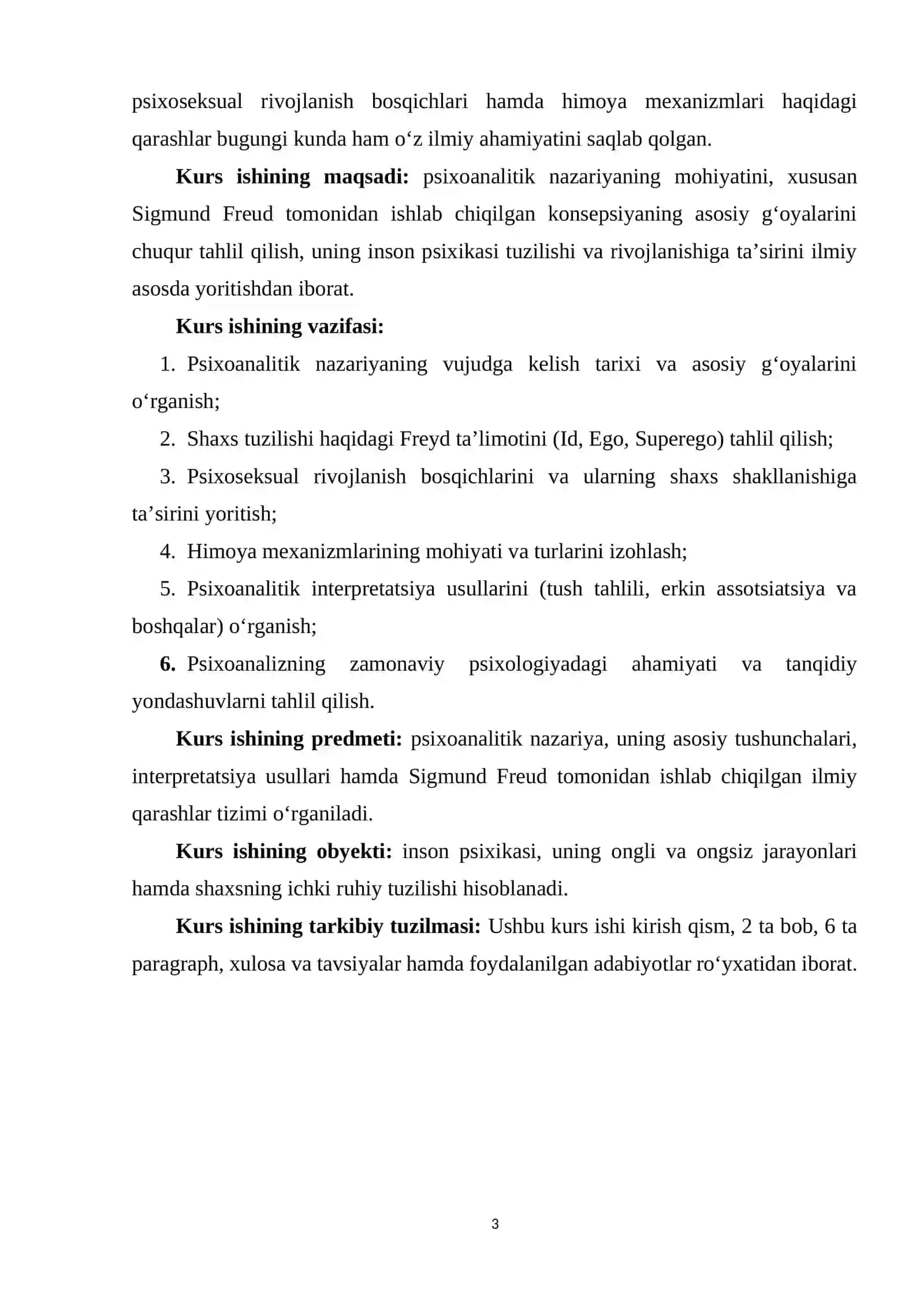 PSIXOANALITIK NAZARIYA VA UNING INTERPRETATSIYALARI (SIGMUND FREYD KONSEPSIYASI ASOSIDA) 3