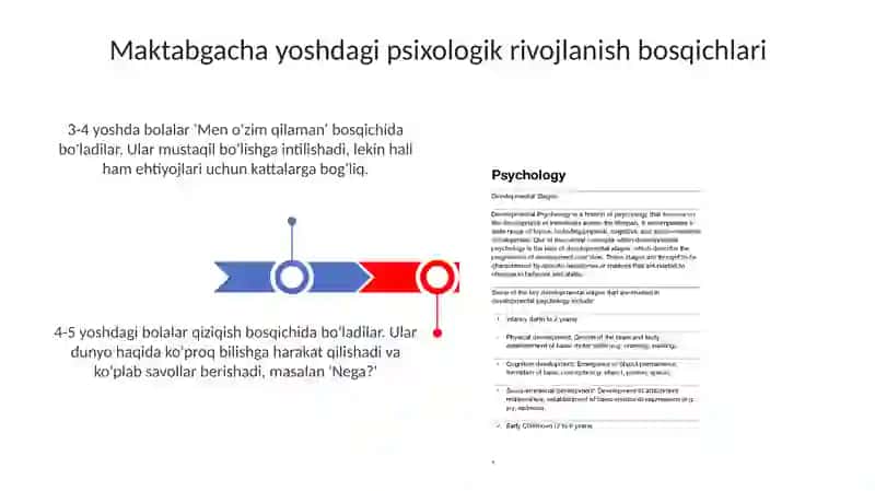 Maktabgacha yosh davrda pisixik rivojlanish va xususiyatlar 3