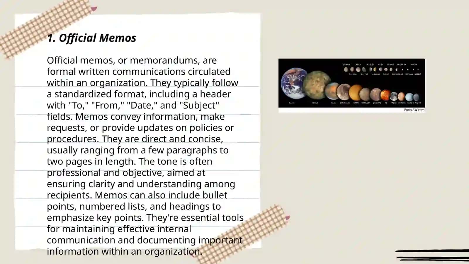 Official Memos 3