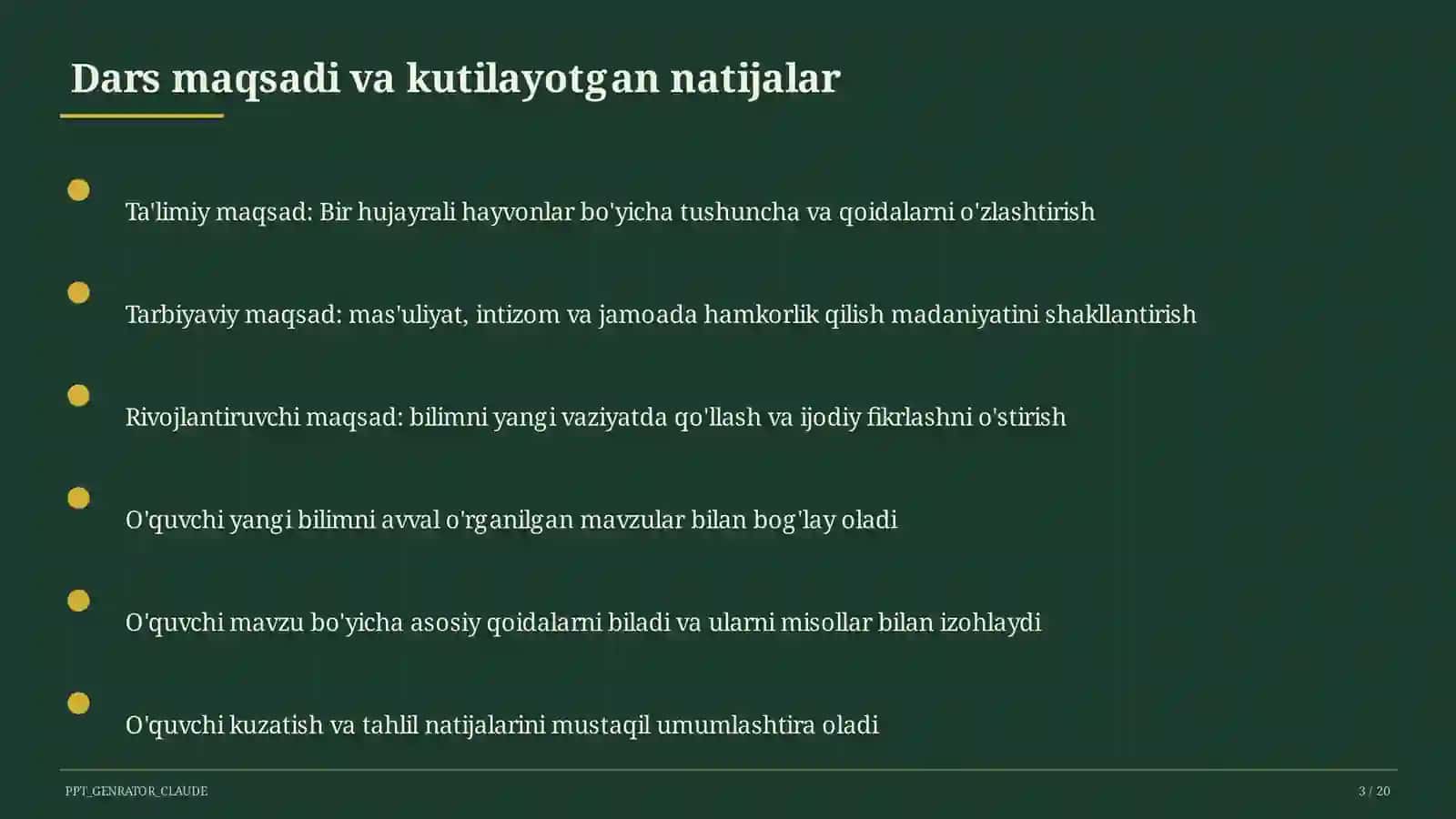 Bir hujayrali hayvonlar (7-sinf) 3