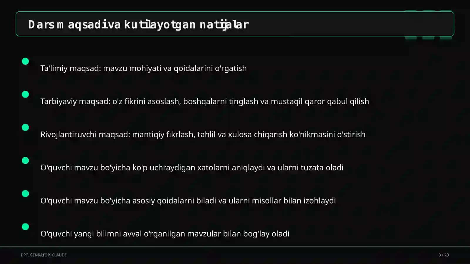 Baliqlar va suvda hamda quruqlikda yashovchilar (7-sinf) 3